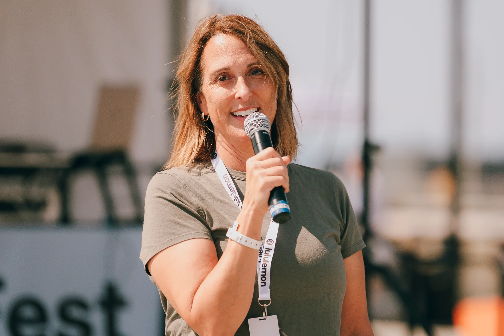 Outdoor corporate event