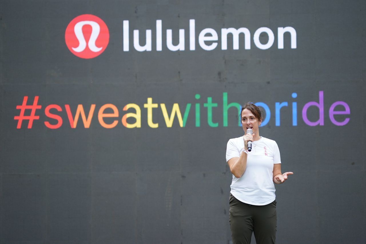 Sweat With Pride event