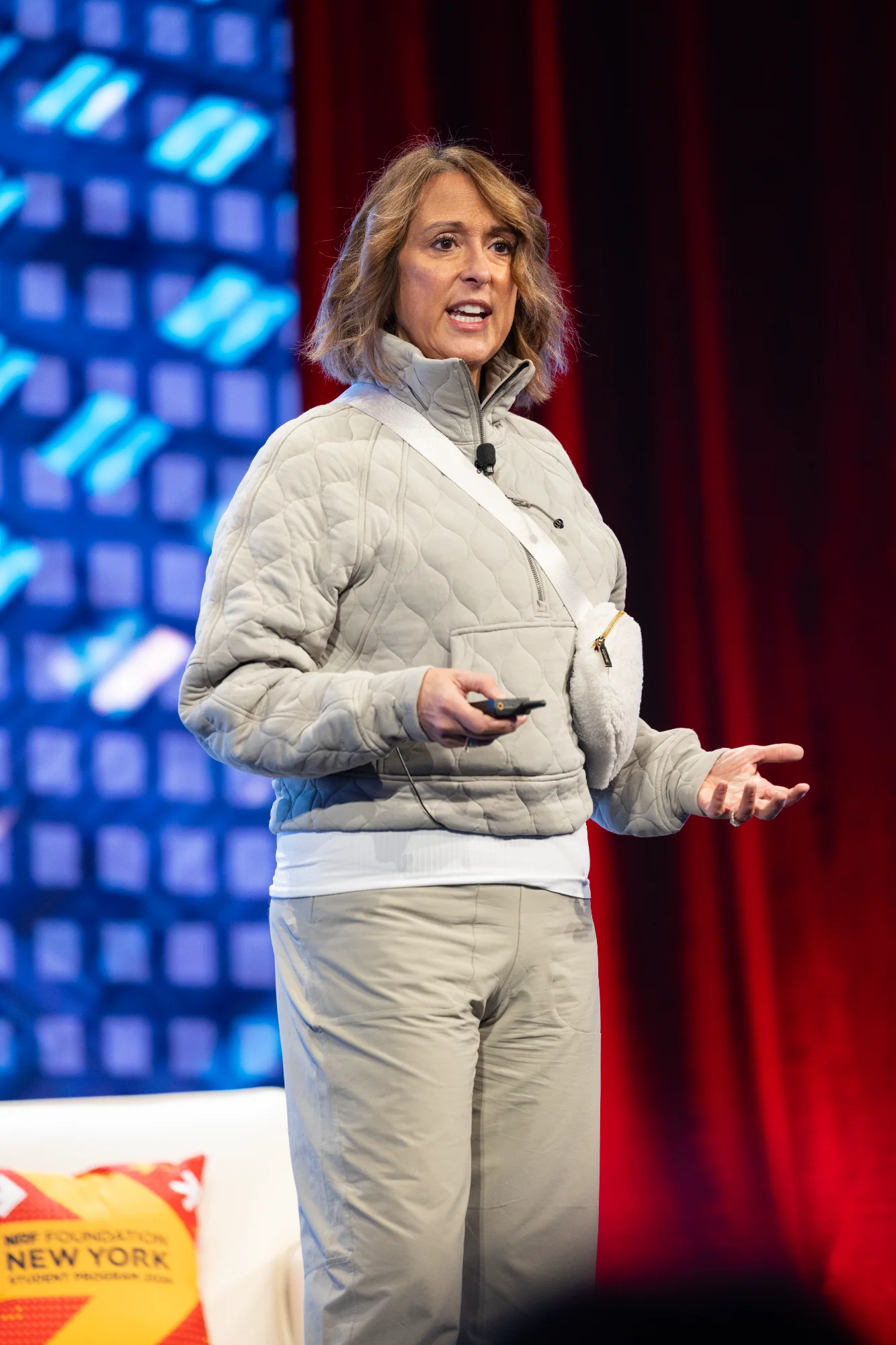 Julie Averill speaking at NRF Foundation